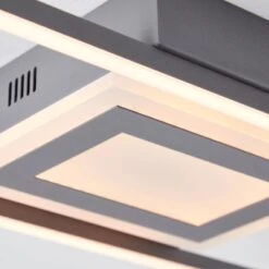 Brilliant LED-Deckenleuchte Besson 3000 Kelvin Grau -Globo Deutschland Verkaufsgeschäft 4004353390456 1079 5