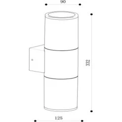 Brilliant Außenwandleuchte Sergioro 2-flammig Anthrazit 9 Brilliant Außenwandleuchte Sergioro 2-flammig Anthrazit -Globo Deutschland Verkaufsgeschäft 4004353405686 4731 VM 18