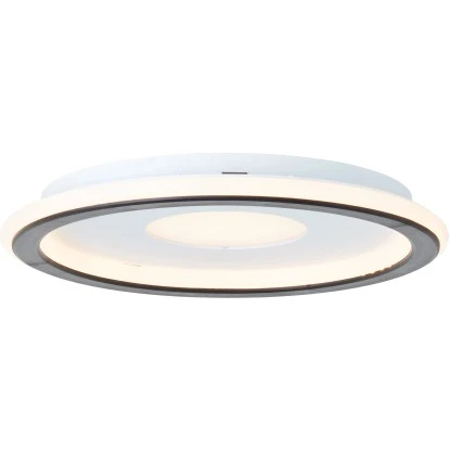 Brilliant LED-Deckenleuchte Vegas 25 Cm Weiß Und Schwarz 1 Brilliant LED-Deckenleuchte Vegas 25 Cm Weiß Und Schwarz