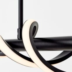 Brilliant LED-Pendelleuchte Amalie 95 Cm Schwarz -Globo Deutschland Verkaufsgeschäft 4004353411748 4731 CU 03