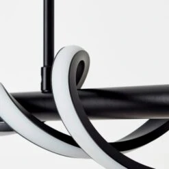 Brilliant LED-Pendelleuchte Amalie 95 Cm Schwarz -Globo Deutschland Verkaufsgeschäft 4004353411748 4731 CU 04