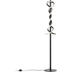 Brilliant LED-Standleuchte Amalie 1,3 M Schwarz -Globo Deutschland Verkaufsgeschäft 4004353411762 4731 CU 07