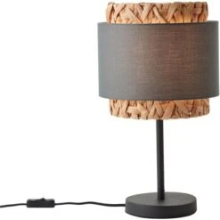 Brilliant Tischleuchte Waterlilly 45 Cm Grau Und Beige 12 Brilliant Tischleuchte Waterlilly 45 Cm Grau Und Beige -Globo Deutschland Verkaufsgeschäft 4004353411908 4731 CU 03