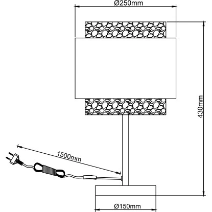 Brilliant Tischleuchte Waterlilly 45 Cm Grau Und Beige 8 Brilliant Tischleuchte Waterlilly 45 Cm Grau Und Beige – Bild 8