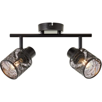 Brilliant Spotrohr Bano 2-flammig Schwarz Matt 3 Brilliant Spotrohr Bano 2-flammig Schwarz Matt – Bild 3