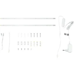 LED-Lichtleiste 2er-Set Weiß EEK: F -Globo Deutschland Verkaufsgeschäft 4007873121357 30