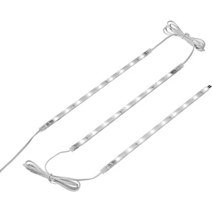 LED-Lichtleiste 3er-Set Weiß EEK: F 1 LED-Lichtleiste 3er-Set Weiß EEK: F