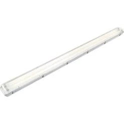 Feuchtraumleuchte Grau 2 X 58 W