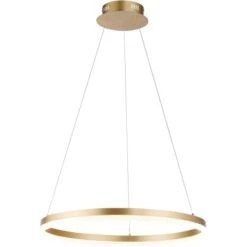 Paul Neuhaus Pendelleuchte Titus 1-flammig Messing Matt Ø 60 Cm 20 Paul Neuhaus Pendelleuchte Titus 1-flammig Messing Matt Ø 60 Cm -Globo Deutschland Verkaufsgeschäft 4012248362853 2426 S 01