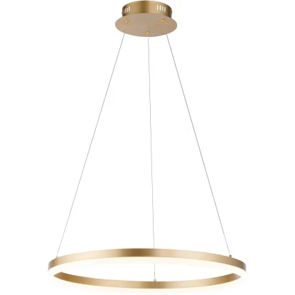 Paul Neuhaus Pendelleuchte Titus 1-flammig Messing Matt Ø 60 Cm 9 Paul Neuhaus Pendelleuchte Titus 1-flammig Messing Matt Ø 60 Cm – Bild 9