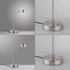 Paul Neuhaus LED-Tischleuchte Hensko Stahl 13 Paul Neuhaus LED-Tischleuchte Hensko Stahl -Globo Deutschland Verkaufsgeschäft 4012248376058 2426 CU 02