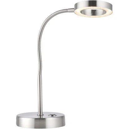 Paul Neuhaus LED-Tischleuchte Hensko Stahl 2 Paul Neuhaus LED-Tischleuchte Hensko Stahl – Bild 2