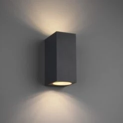 Trio Außenwandleuchte Roya Eckig Anthrazit -Globo Deutschland Verkaufsgeschäft 4017807453195 A 01