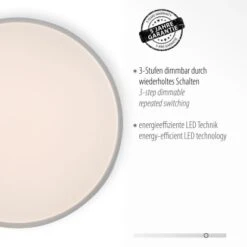 Leuchten Direkt LED-Deckenleuchte Colin Weiß Ø 49 Cm 15 Leuchten Direkt LED-Deckenleuchte Colin Weiß Ø 49 Cm -Globo Deutschland Verkaufsgeschäft 4043689978815 2426 03