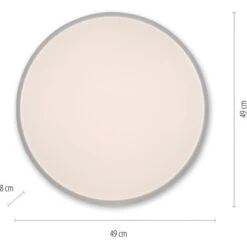 Leuchten Direkt LED-Deckenleuchte Colin Weiß Ø 49 Cm 19 Leuchten Direkt LED-Deckenleuchte Colin Weiß Ø 49 Cm -Globo Deutschland Verkaufsgeschäft 4043689978815 2426 07