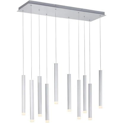Leuchten Direkt LED-Pendelleuchte Bruno 10-flammig Aluminium 89 X 120 Cm 5 Leuchten Direkt LED-Pendelleuchte Bruno 10-flammig Aluminium 89 X 120 Cm – Bild 5