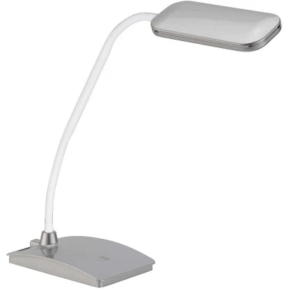 Fischer & Honsel LED Tischleuchte Marla 58 Cm X 16,5 Cm Silber 1 Fischer & Honsel LED Tischleuchte Marla 58 Cm X 16,5 Cm Silber