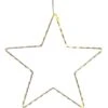 LED-Figur Stern Ø 30 Cm Silber