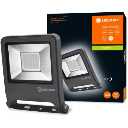 Ledvance LED-Außenleuchte Endura Flood 50 W 4000 K Dunkelgrau 4 Ledvance LED-Außenleuchte Endura Flood 50 W 4000 K Dunkelgrau – Bild 4