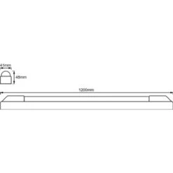 Ledvance LED-Lichtleiste Power Batten Weiß 2700 Lm 120 Cm -Globo Deutschland Verkaufsgeschäft 4058075266599 2010 VM 8