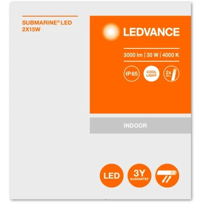 Ledvance LED-Feuchtraumleuchte Submarine 32 W Länge 126,8 Cm Kaltweiß 8 Ledvance LED-Feuchtraumleuchte Submarine 32 W Länge 126,8 Cm Kaltweiß – Bild 8