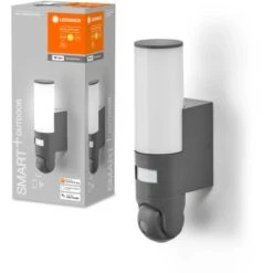 Ledvance LED-Außenleuchte Smart+ Camera Control Wandleuchte Dunkelgrau -Globo Deutschland Verkaufsgeschäft 4058075564602 2010 4
