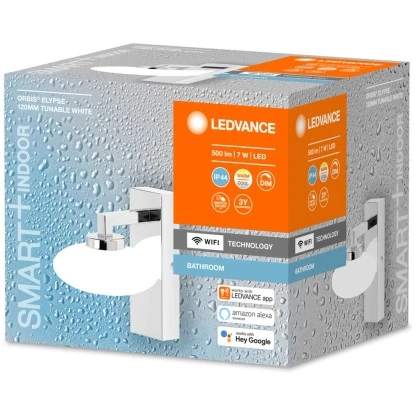 Ledvance Smart+ WiFi Wandleuchte Orbis Wall Elypse IP44 12 Cm Tunable White 2 Ledvance Smart+ WiFi Wandleuchte Orbis Wall Elypse IP44 12 Cm Tunable White – Bild 2