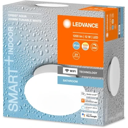 Ledvance Smart+ WiFi Wandleuchte Orbis Wall Aqua IP44 20 Cm Tunable White 2 Ledvance Smart+ WiFi Wandleuchte Orbis Wall Aqua IP44 20 Cm Tunable White – Bild 2