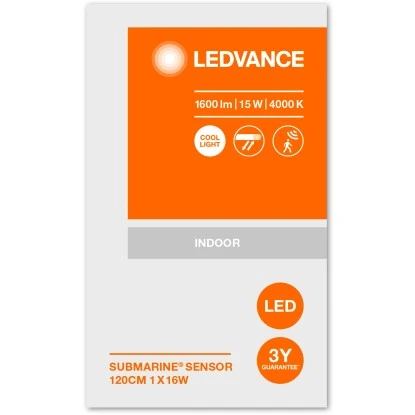 Ledvance LED-Feuchtraumleuchte Submarine Mit Bewegungsmelder 120 Cm 2 Ledvance LED-Feuchtraumleuchte Submarine Mit Bewegungsmelder 120 Cm – Bild 2