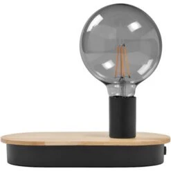 Ledvance Tischleuchte Decor Holz Holzbraun-Schwarz -Globo Deutschland Verkaufsgeschäft 4058075757103 2010 S 02