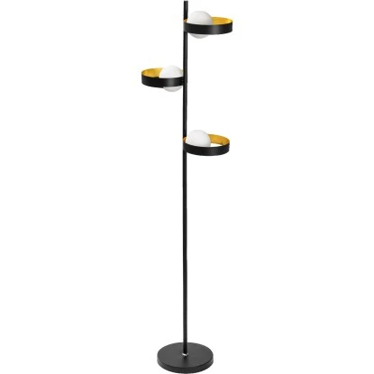 Ledvance LED-Stehlampe Decor Memphis Floor 3-flammig Schwarz-Gold 148,8 Cm 5 Ledvance LED-Stehlampe Decor Memphis Floor 3-flammig Schwarz-Gold 148,8 Cm – Bild 5