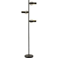 Ledvance LED-Stehlampe Decor Memphis Floor 3-flammig Schwarz-Gold 148,8 Cm 16 Ledvance LED-Stehlampe Decor Memphis Floor 3-flammig Schwarz-Gold 148,8 Cm -Globo Deutschland Verkaufsgeschäft 4058075759244 2010 S 02