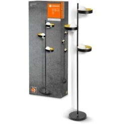 Ledvance LED-Stehlampe Decor Memphis Floor 3-flammig Schwarz-Gold 148,8 Cm 20 Ledvance LED-Stehlampe Decor Memphis Floor 3-flammig Schwarz-Gold 148,8 Cm -Globo Deutschland Verkaufsgeschäft 4058075759244 2010 S 09