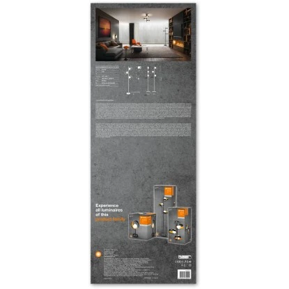 Ledvance LED-Stehlampe Decor Memphis Floor 3-flammig Schwarz-Gold 148,8 Cm 9 Ledvance LED-Stehlampe Decor Memphis Floor 3-flammig Schwarz-Gold 148,8 Cm – Bild 9