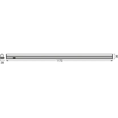 Ledvance LED-Unterbauleuchte Batten Sensor Weiß 120 Cm 7 Ledvance LED-Unterbauleuchte Batten Sensor Weiß 120 Cm – Bild 7