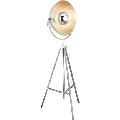 Globo Stehleuchte Xirena Chrom-Silber 2 Globo Stehleuchte Xirena Chrom-Silber – Bild 2