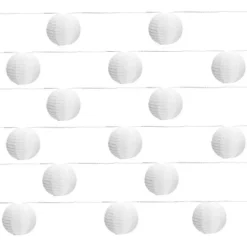 Amare LED-Lichterkette Mit 15 XXL-Lampions Ø 15 Cm Solarbetrieb Weiß 7 M 11 Amare LED-Lichterkette Mit 15 XXL-Lampions Ø 15 Cm Solarbetrieb Weiß 7 M -Globo Deutschland Verkaufsgeschäft 4251083906932 4655 03