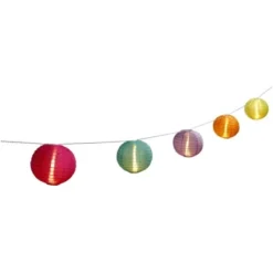 Amare LED-Lichterkette Mit 15 XXL-Lampions Ø 15 Cm Solarbetrieb Bunt 7 M 12 Amare LED-Lichterkette Mit 15 XXL-Lampions Ø 15 Cm Solarbetrieb Bunt 7 M -Globo Deutschland Verkaufsgeschäft 4251083906949 4655 04