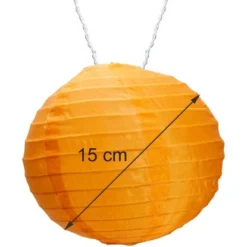 Amare LED-Lichterkette Mit 15 XXL-Lampions Ø 15 Cm Solarbetrieb Bunt 7 M 13 Amare LED-Lichterkette Mit 15 XXL-Lampions Ø 15 Cm Solarbetrieb Bunt 7 M -Globo Deutschland Verkaufsgeschäft 4251083906949 4655 06