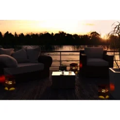 Amare LED-Solargartenfeuer Eckig Schwarz Mit Flammeneffekt 12 Amare LED-Solargartenfeuer Eckig Schwarz Mit Flammeneffekt -Globo Deutschland Verkaufsgeschäft 4251083908066 4655 07