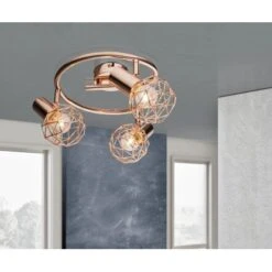 Globo Deckenleuchte XARA Kupfer