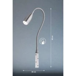 Fischer & Honsel LED-Bettleuchte Sten Warmweiß 5 Fischer & Honsel LED-Bettleuchte Sten Warmweiß -Globo Deutschland Verkaufsgeschäft 4777777 1546 3
