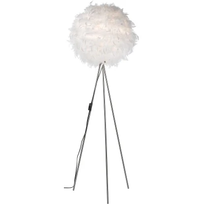 Nino Leuchten Stehleuchte Ducky Stoffkugel Mit Federn 150 Cm EEK: E-A++ 2 Nino Leuchten Stehleuchte Ducky Stoffkugel Mit Federn 150 Cm EEK: E-A++ – Bild 2