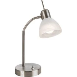 Nino Leuchten LED-Tischleuchte Daytona Nickel EEK: A++