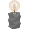 Eglo Tischleuchte 1-flammig Swarby Ø 11 Cm Grau