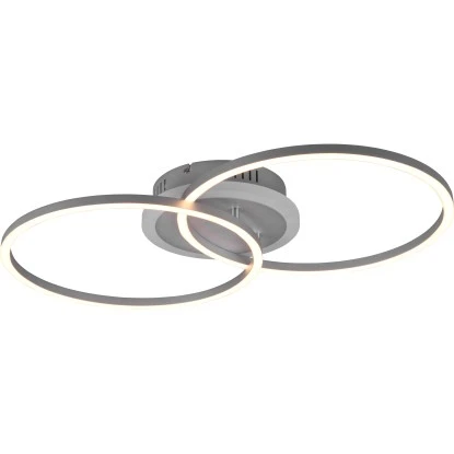 LED-Deckenleuchte Arribo 30W + 5,5W RGBW Funktion Titanfarbig 1 LED-Deckenleuchte Arribo 30W + 5,5W RGBW Funktion Titanfarbig