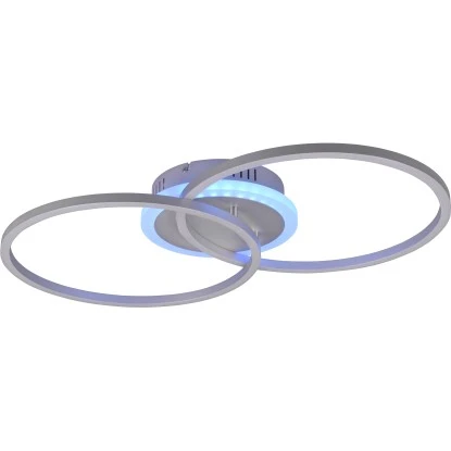 LED-Deckenleuchte Arribo 30W + 5,5W RGBW Funktion Titanfarbig 5 LED-Deckenleuchte Arribo 30W + 5,5W RGBW Funktion Titanfarbig – Bild 5