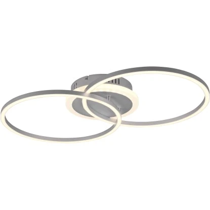 LED-Deckenleuchte Arribo 30W + 5,5W RGBW Funktion Titanfarbig 9 LED-Deckenleuchte Arribo 30W + 5,5W RGBW Funktion Titanfarbig – Bild 9