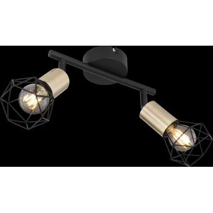 Globo Spots 2er Xara I Altmessing 7 Globo Spots 2er Xara I Altmessing – Bild 7