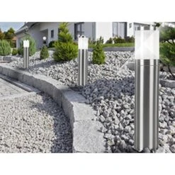 Globo Außenwegeleuchte XELOO Edelstahl